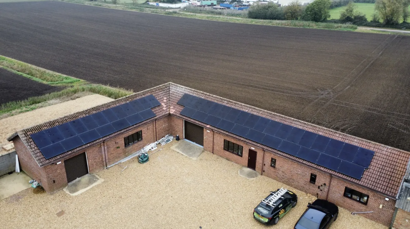 Solar installation for Onetech Solution PE15