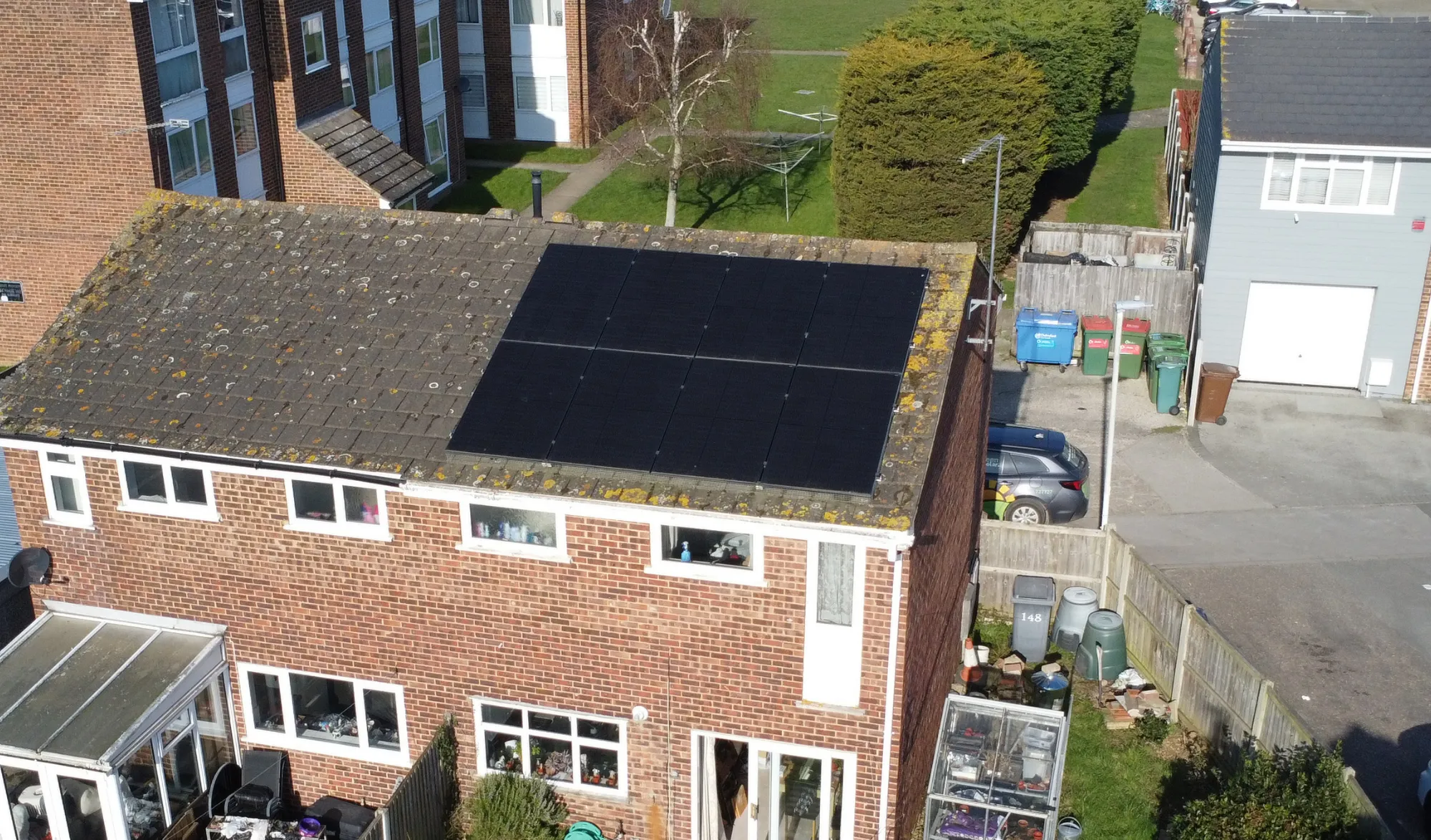 Solar installation for Onetech Solution PE15